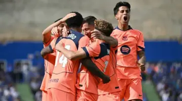 كم نقطة يحتاجها برشلونة لحسم لقب الدوري الإسباني؟